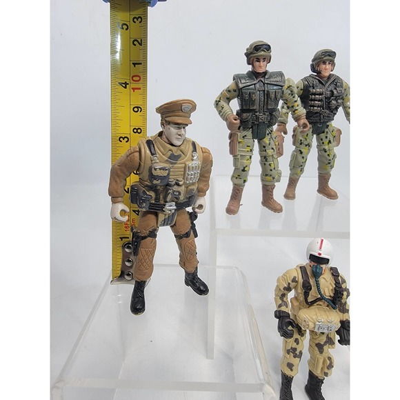 Soldier Military Force Army Men Action Figure Lot Of 5 Unbranded - Picture 5 of 7